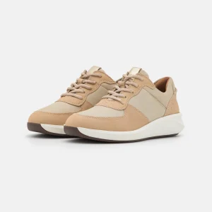 site officiel Clarks Un Rio Sprint – Baskets Basses – Beige Combiné 12