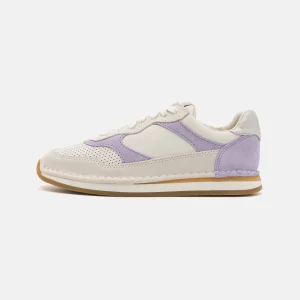 marque pas cher Clarks Craftrun – Baskets Basses – White/Lilac 10