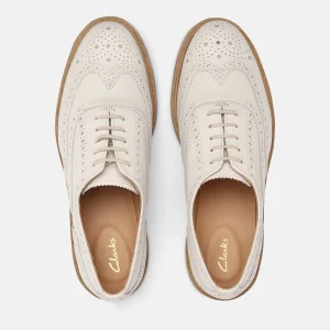 site soldes Clarks Baille Brogue – Derbies – White 18