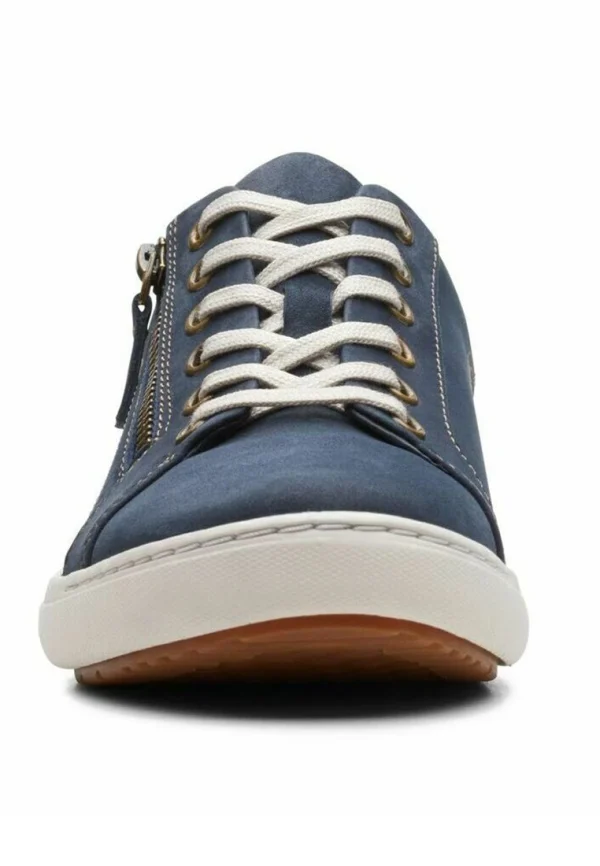 Clarks Nalle Lace – Baskets Basses – Navy Nubuck excellente qualité 5