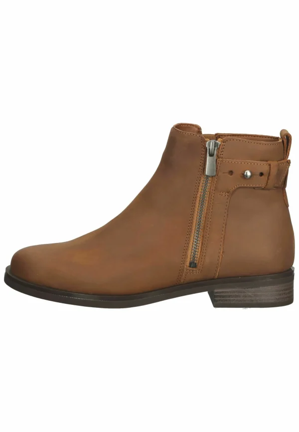 Clarks Boots À Talons – Dark Tan Lea boutique paris 1