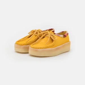 Retour Facile et Gratuit Clarks Originals Wallabee Cup – Mocassins – Yellow 12