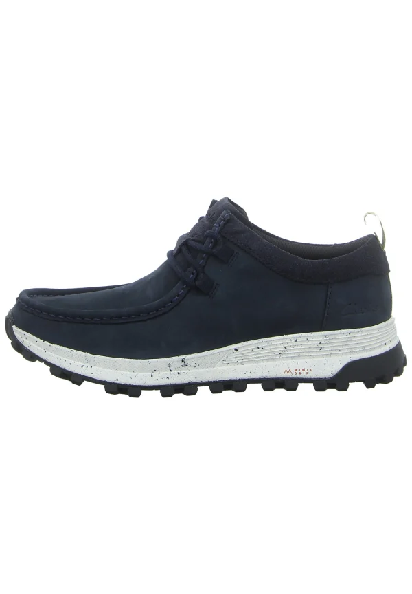 offre spéciale Clarks Atl Trek Wally – Chaussures À Lacets – Navy Nubuck 1