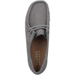 Clarks Wallabee – Chaussures À Lacets – Grey Nubuck Réductions 11