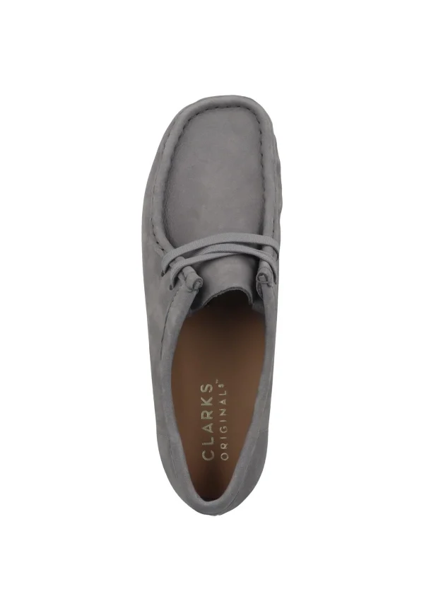 Clarks Wallabee – Chaussures À Lacets – Grey Nubuck Réductions 4