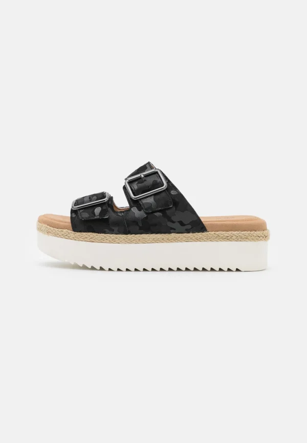 Clarks Lana Beach – Mules À Talons – Black Interest en ligne 3