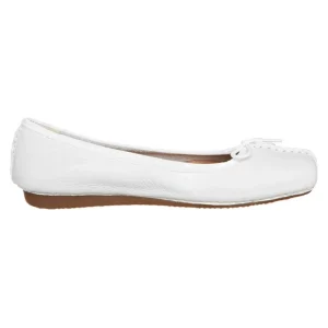 luxe soldes Clarks Freckle Ice – Ballerines – White 21