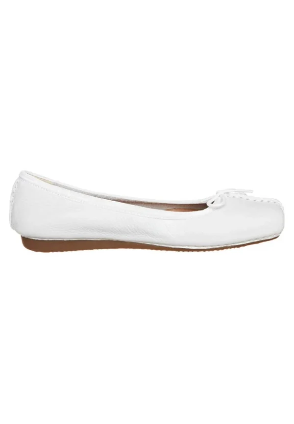 luxe soldes Clarks Freckle Ice – Ballerines – White 8