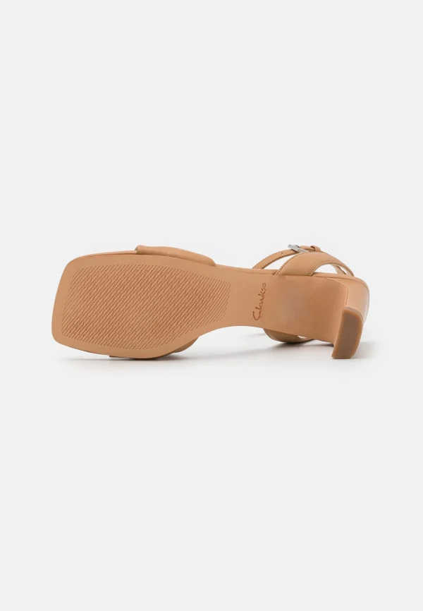 en solde Clarks Seren Strap – Sandales – Camel 6