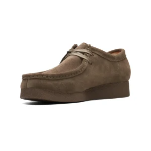 soldes en ligne Clarks Wallabeeevosh – D – Chaussures À Lacets – Olive Suede 16