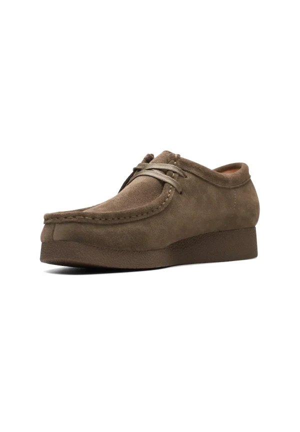 soldes en ligne Clarks Wallabeeevosh – D – Chaussures À Lacets – Olive Suede 6