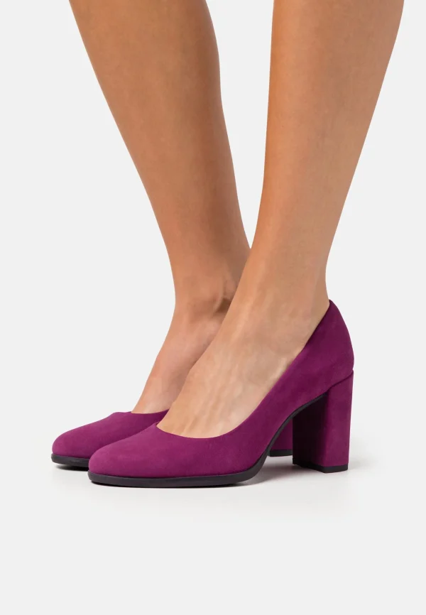 marque pas cher Clarks Freva – Escarpins À Talons Hauts – Purple 1