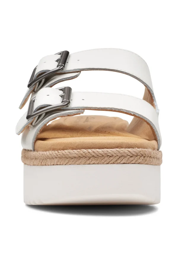 magasin en ligne france Clarks Lana Beach – Mules – White 6