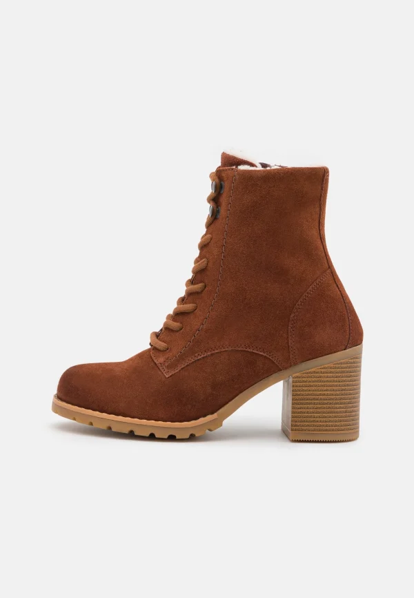 Clarks Clarkwell Lace – Bottines À Lacets – British Tan soldes ligne 3