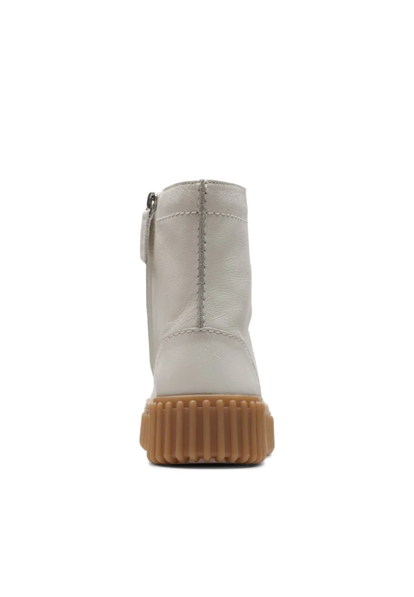 Clarks Torhill Rise D – Bottines À Plateau – White soldes pas cher 5