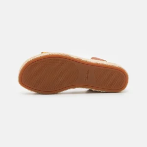 Clarks Kimmei Ivy – Sandales À Plateforme – Dark Tan Combi magasin pour 16