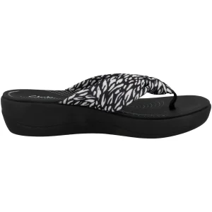 Clarks Arla Glison 2 Zehen – Tongs – Black/White design à la mode 15