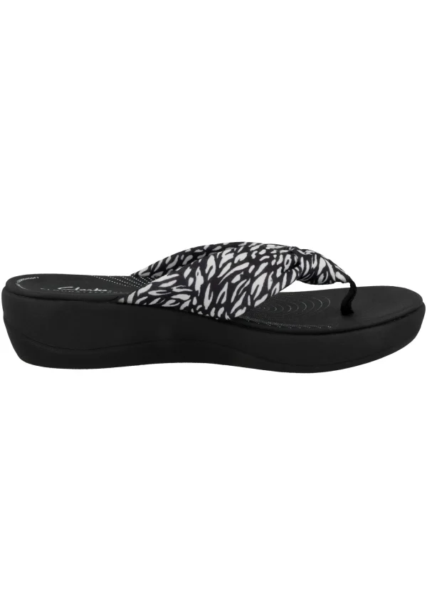 Clarks Arla Glison 2 Zehen – Tongs – Black/White design à la mode 6