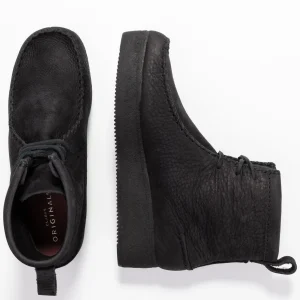 Clarks Originals Wallabee Craft – Bottines À Plateau – Black magasin 15