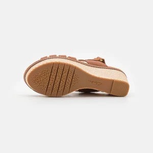 Clarks Elleri Grace – Sandales À Plateforme – Tan mode 16