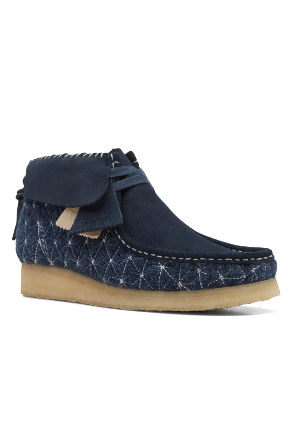 grande popularité Clarks Wallabee D – Boots À Talons – Dark Blue 8