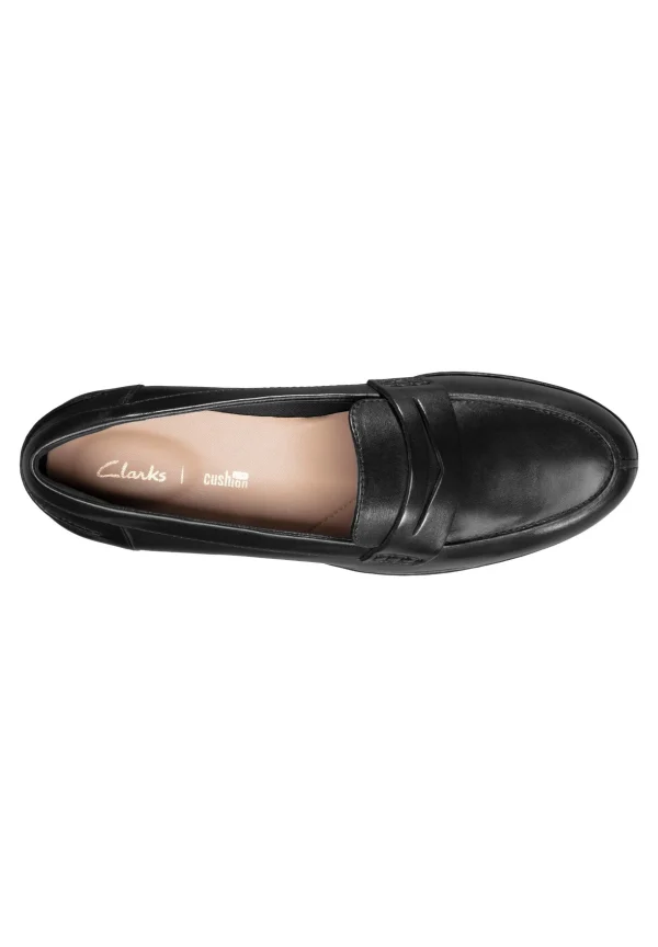 Clarks Hamble – Mocassins – Black grossiste en ligne 4