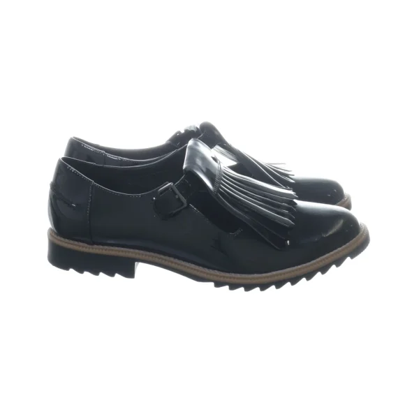 Clarks Monk Strap Shoes Black SHOES-EU-41 Women authentiques 1