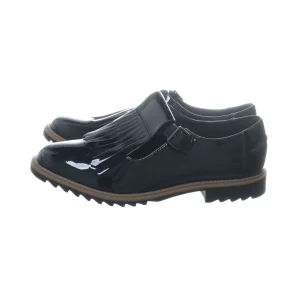 Clarks Monk Strap Shoes Black SHOES-EU-41 Women authentiques 11