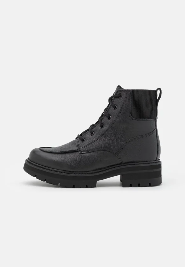 Clarks Orianna Mid – Bottines À Lacets – Black marques de renommée 3