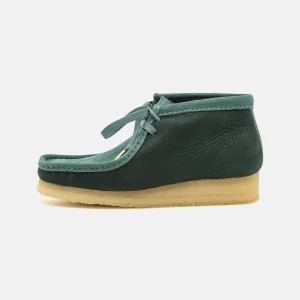 Clarks Originals Wallabee – Boots À Talons – Teal design à la mode 10