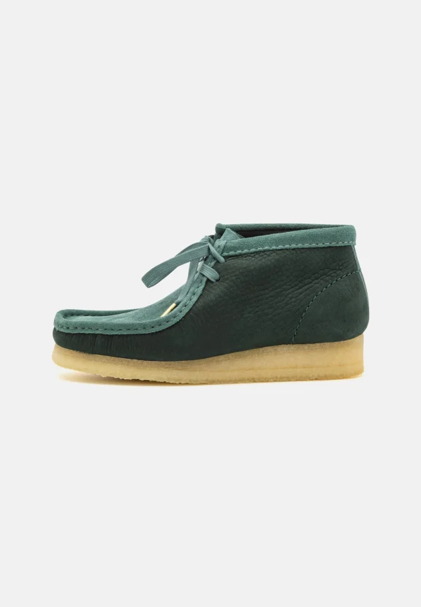 Clarks Originals Wallabee – Boots À Talons – Teal design à la mode 3