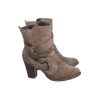 design à la mode Clarks Heeled Boots Brown SHOES-EU-39 Women 25