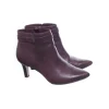 Clarks Heeled Boots Red SHOES-EU-39 Women soldes 19