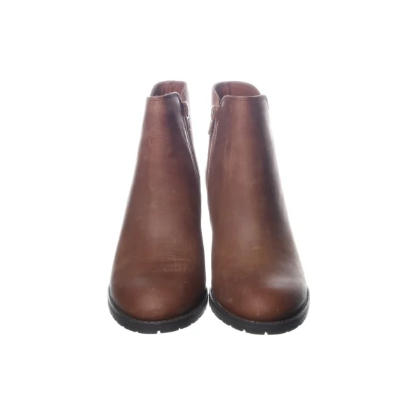 Clarks Heeled Boots Brown SHOES-EU-37.5 Women De super promotions disponibles 3