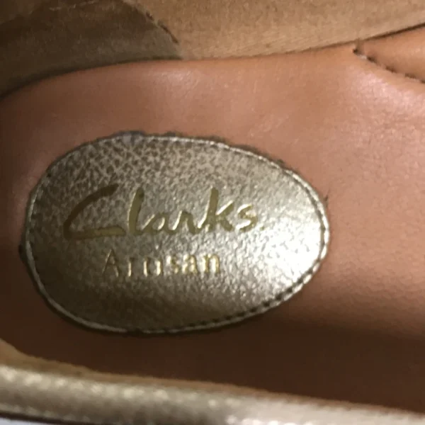 Clarks Boat Shoes Gold SHOES-EU-42 Women garantie de qualité 6