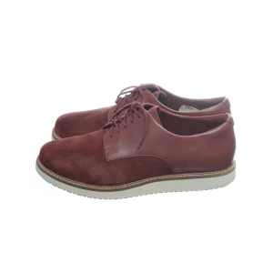 destockage Clarks Derby Shoes Red SHOES-EU-39.5 Women 12