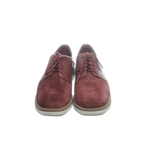 destockage Clarks Derby Shoes Red SHOES-EU-39.5 Women 10