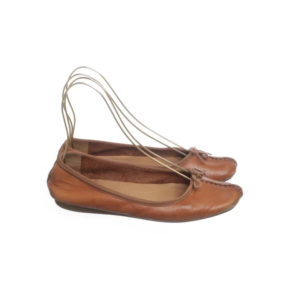 Service Clients Dédié Clarks Ballet Flats Brown SHOES-EU-41 Women 1