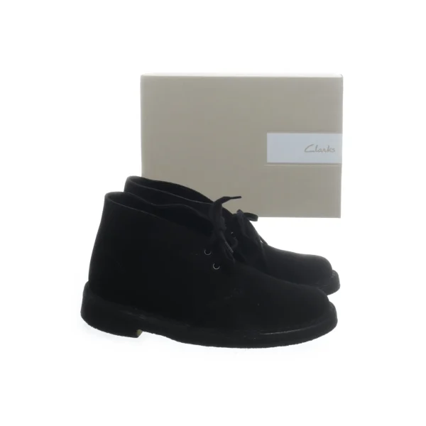 pas cher en vente Clarks Laced Boots Black SHOES-EU-37 Women 1