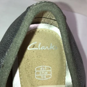 Clarks Ballet Flats Silver SHOES-EU-37.5 Women solde en ligne 16