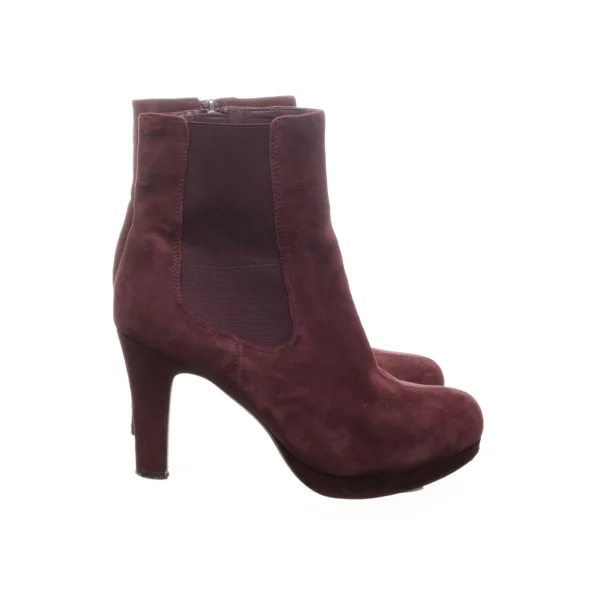 Clarks Heeled Boots Red SHOES-EU-40.5 Women grande surprise 1