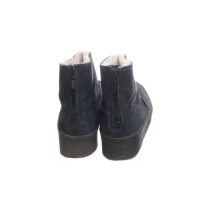 site en ligne Clarks Curling Boots Blue SHOES-EU-37.5 Women 14