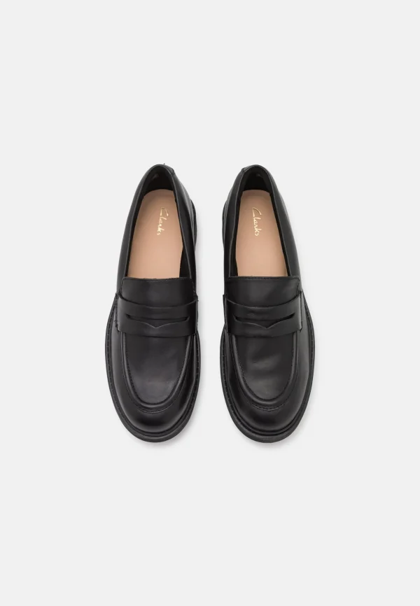 Large choix en ligne Clarks Orinoco Penny – Mocassins – Black Leather 7