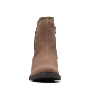 Clarks Maye – Santiags – Light Brown en promotion 17