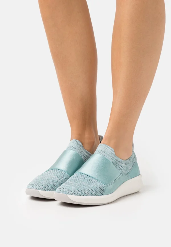 Clarks Rio – Baskets Basses – Turquoise Livraison rapide 1