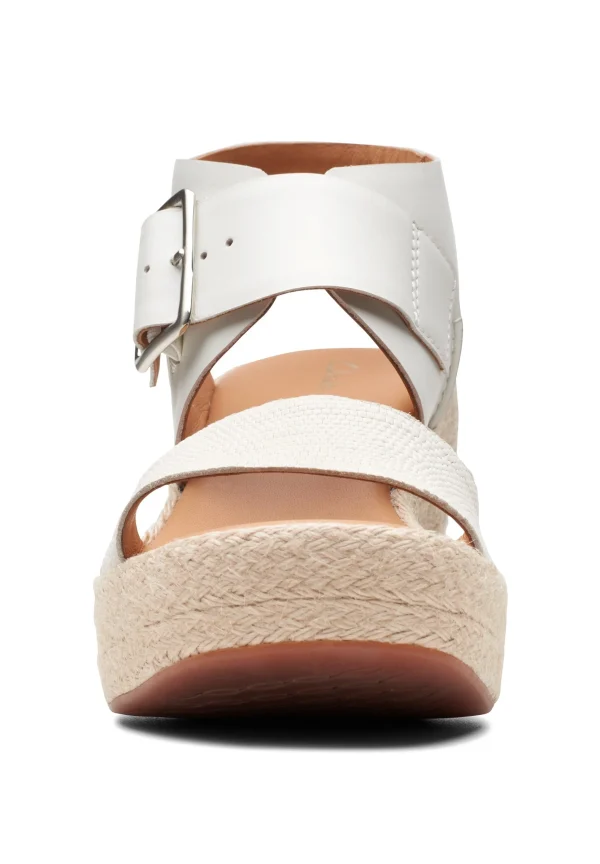 Clarks Kimmeihi Strap D – Sandales À Plateforme – Beige soldes magasin 6