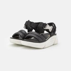 achat Clarks Tricomet Sun – Sandales À Plateforme – Black 12