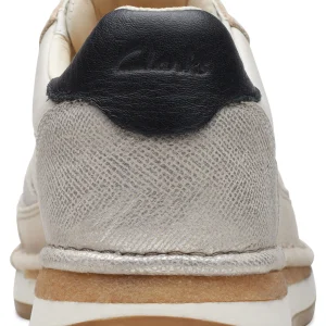 Clarks Craftrun Tor. – D – Baskets Basses – White nouveau produit 15