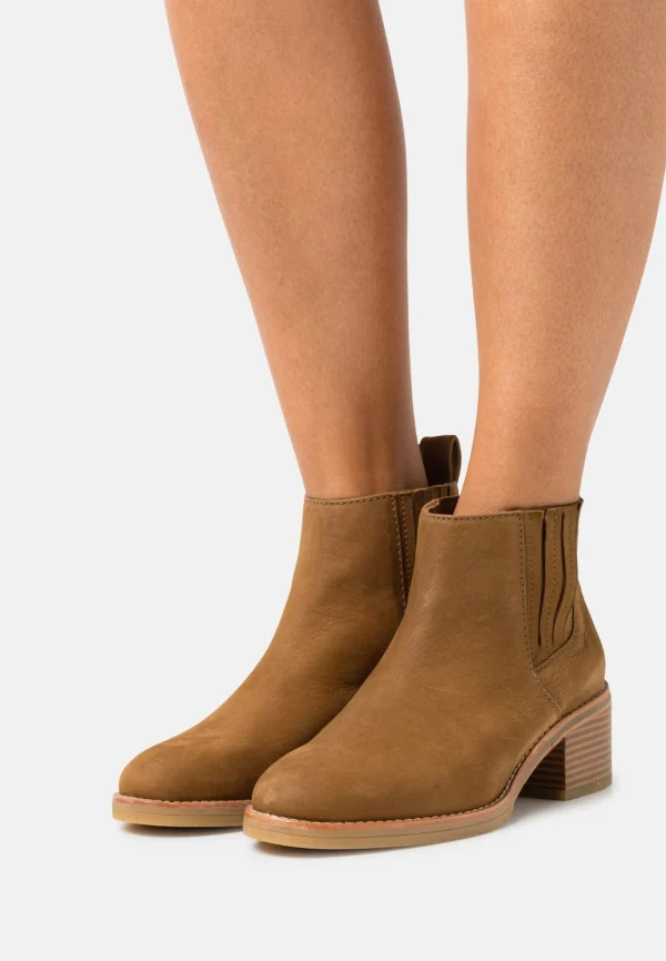 livraison la plus rapide Clarks Cologne Top – Boots À Talons – Light Tan 1