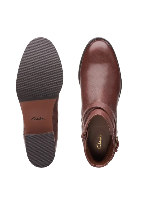 vente en ligne Clarks Santiags – Brown 4